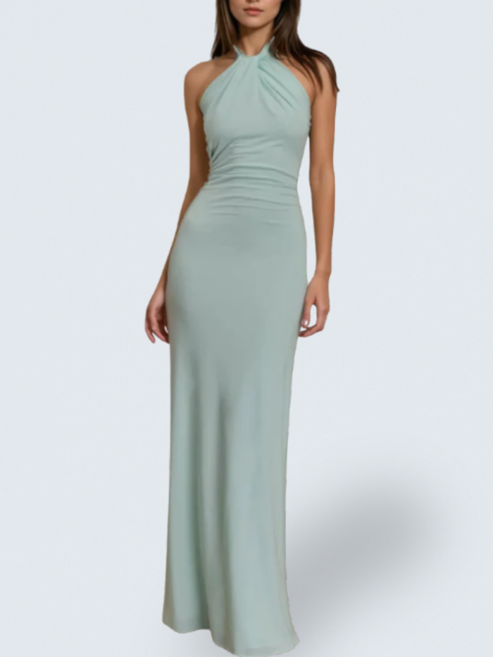 Elyna | Halter Maxi Dress