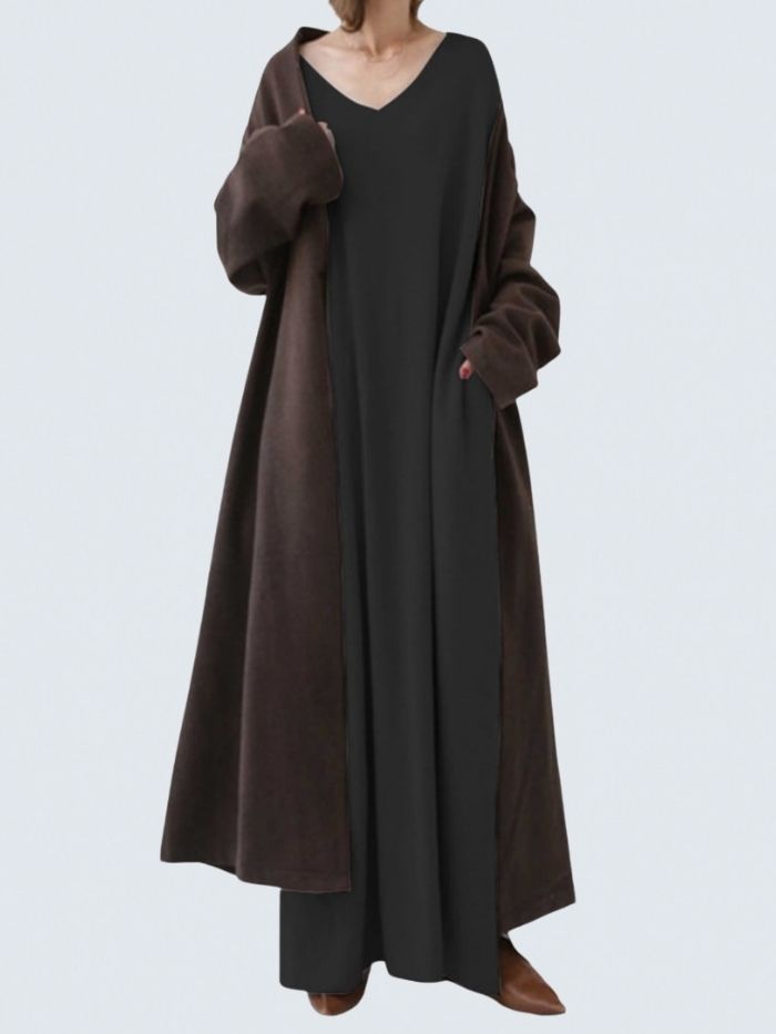 Nora | Elegant Casual V-Neck Dress